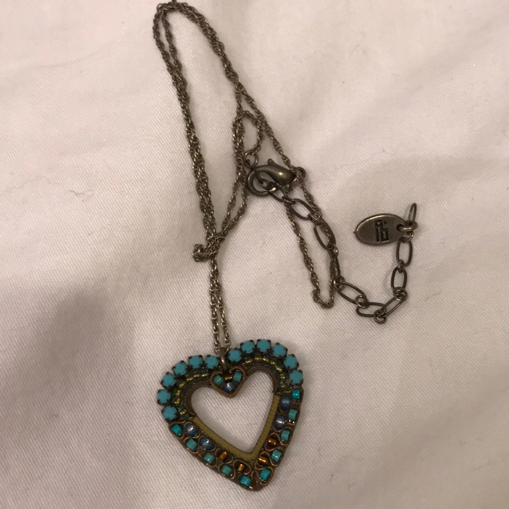 Ayala Bar Turquoise Heart Necklace